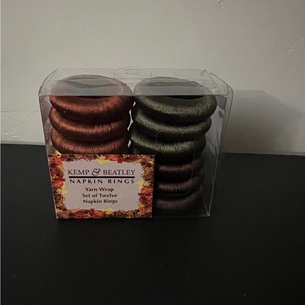 12 napkin rings fall